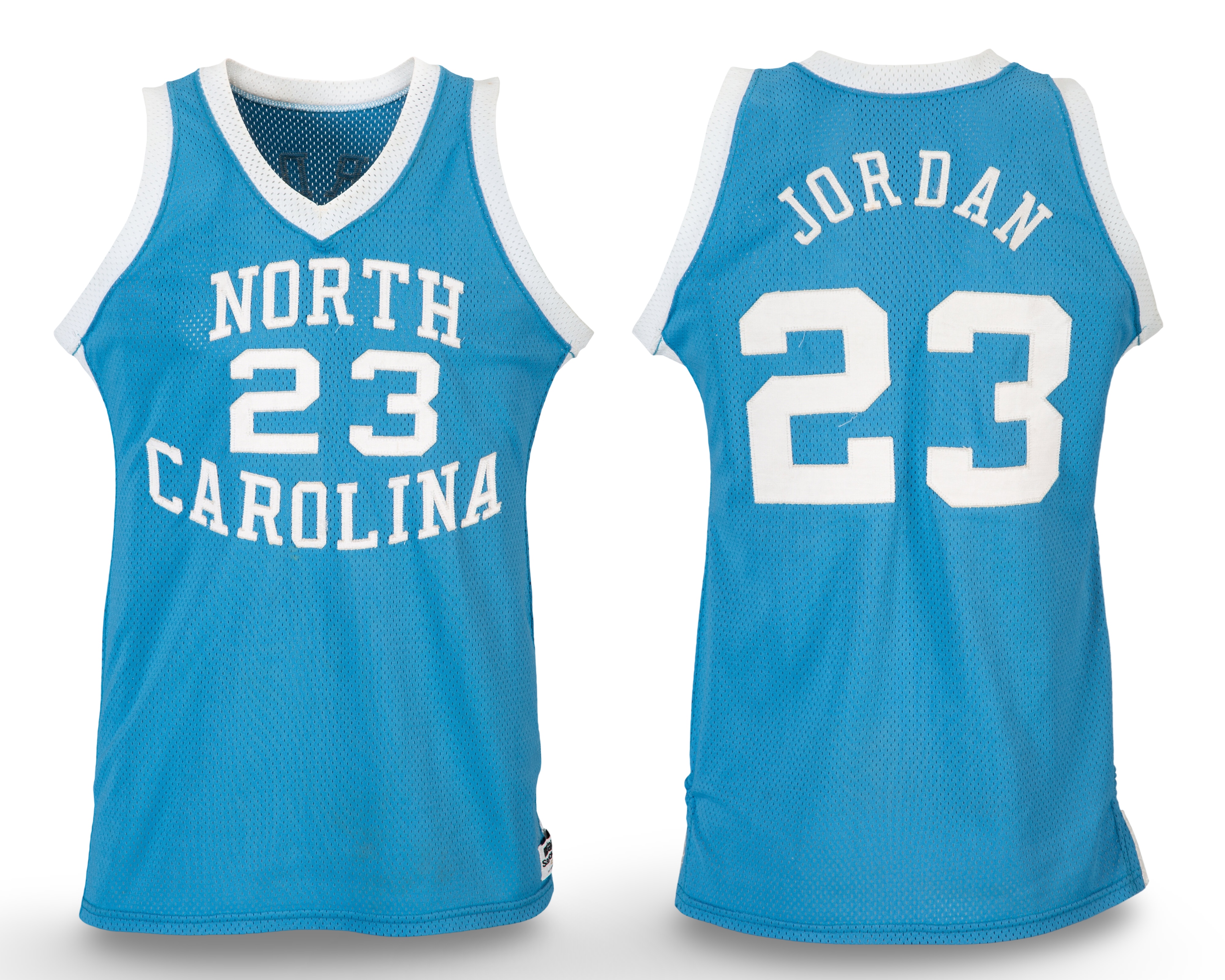 1982–83 North Carolina jersey — magazine cover match